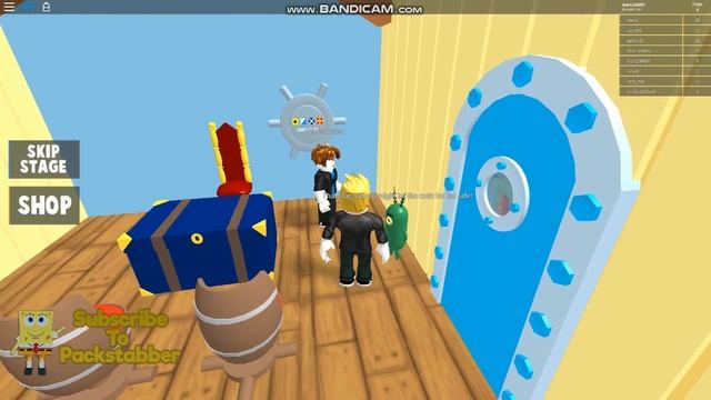 (Roblox) Побег от Губки Боба смотреть онлайн