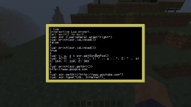 Using Web Displays with Computer Craft смотреть онлайн