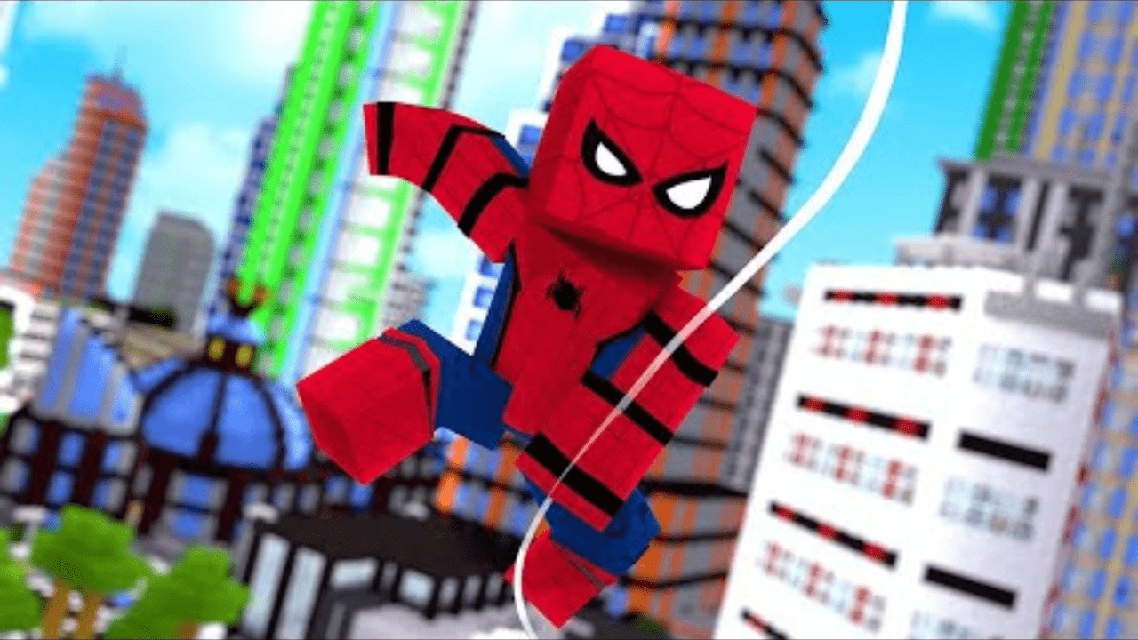 ЛУЧШИЙ МОД НА ЧЕЛОВЕКА ПАУКА В МАЙНКРАФТ Spider Man No Way Home Minecraft смотреть онлайн