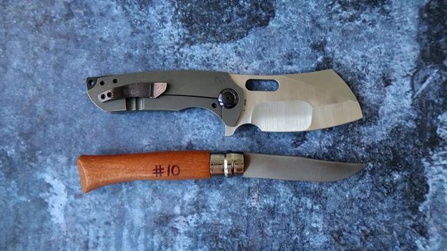 ТОПОР МЯСНИКА! CKF/Matthew Christensen Brutus складной нож смотреть онлайн