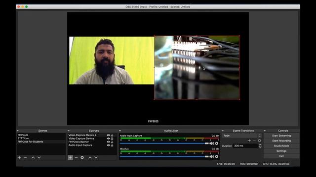 04-How to use Multiple Camera in OBS for Recording/Streaming | PHP Docs | Tutorial смотреть онлайн
