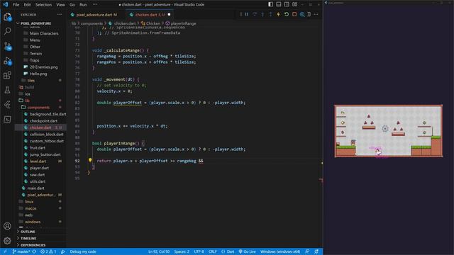 Enemy Chicken! | Create an Amazing Game with Flutter & Flame смотреть онлайн