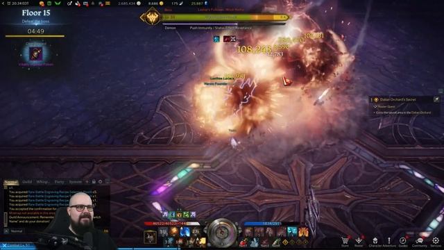 Fatespire Tower on Artillerist in Lost Ark - Floor 1 to 50 - Part 1 смотреть онлайн
