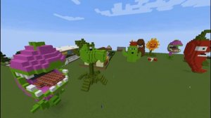 lego Plants vs Zombies 3   Растения против зомби из лего майнкрафт мод