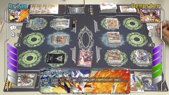 Trying To Leave the Past - Alfred VS Amaterasu (Royal Paladin VS Oracle Think Tank) смотреть онлайн