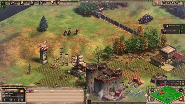 Битва ПОРОХОВЫХ юнитов: Янычары VS Конкистадоры. Стратегия Age of Empires 2 смотреть онлайн