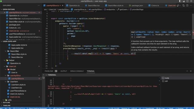 Swipe Action and Delete Mutation | User App | Expo Example #6 смотреть онлайн