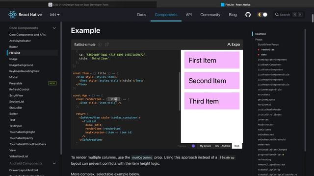 React Native For Beginners || 11-FlatList in action смотреть онлайн