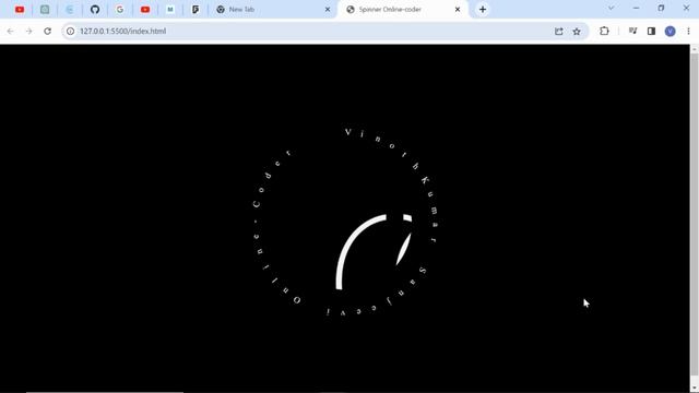 Logo-Spinner Creation | Loading page | Beginner | Using Html5,Css3&Javascript | Web development смотреть онлайн