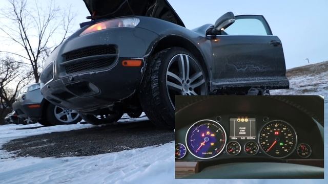 Starting V10 Touareg at 0° F - 227k miles смотреть онлайн