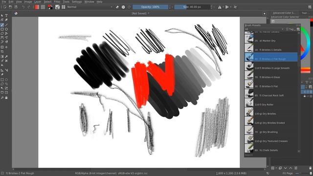 Krita 4 Tutorial #3 Brush Presets смотреть онлайн