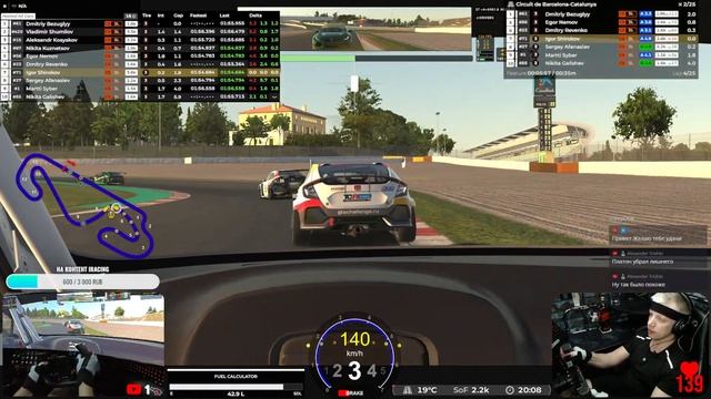TCR Cup`23_4 Round Barcelona_Hyundai Elantra смотреть онлайн