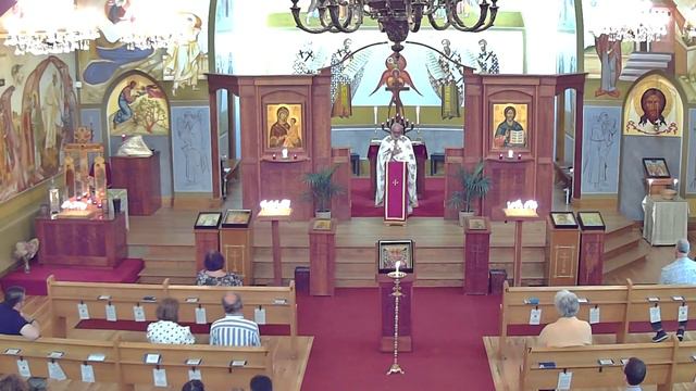 Divine Liturgy - Commemoration of the Holy Fathers of the First Six Ecumenical Councils смотреть онлайн