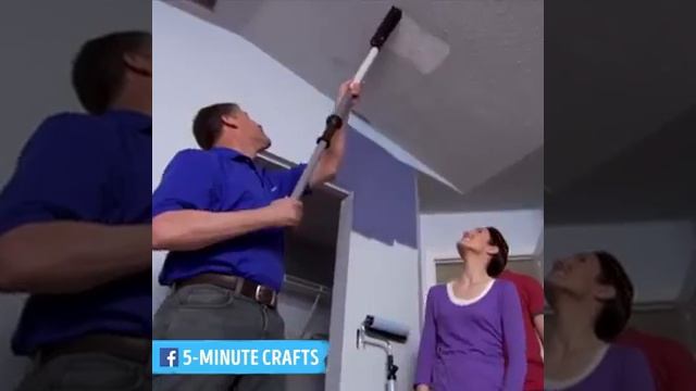 Малярный валик с телескопической ручкой смотреть онлайн