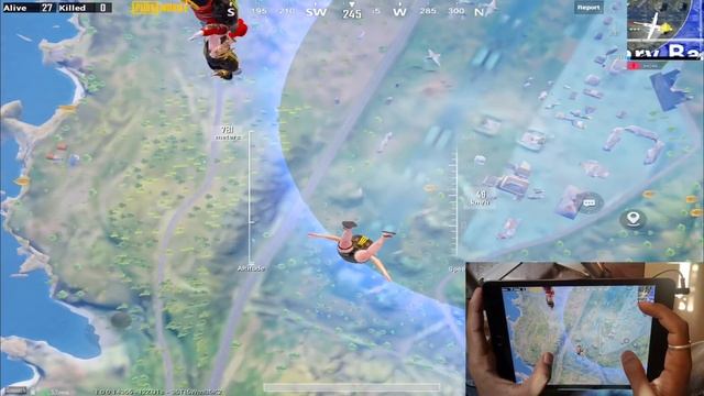 Handcam Of Fastest Pubg Player Who Can Beat Chinese - iPad mini 5 - 4 Finger Claw Handcam - DT Play смотреть онлайн