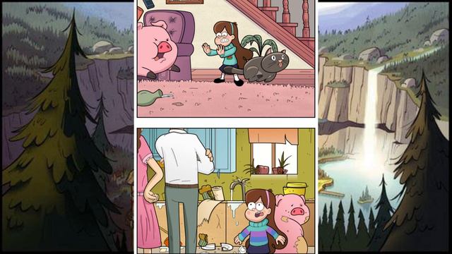 gravity falls comics mabel and dipper - #1 смотреть онлайн