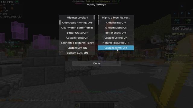 How to fix the Hypixel Skyblock texture pack if the textures don't work смотреть онлайн