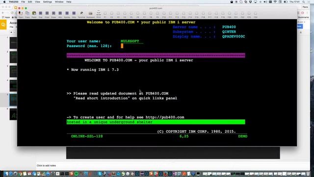 [MuleSoft Training] AS/400 online sandbox tips смотреть онлайн