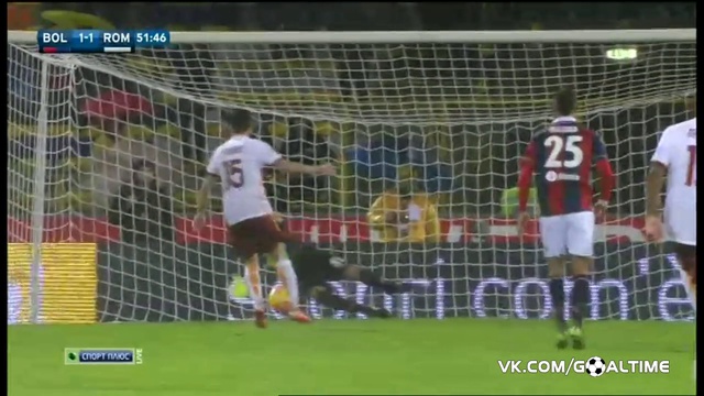 Bologna 2-2 AS Roma (Serie A 2015/2016) смотреть онлайн