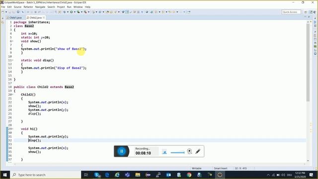 Free Online Training Session Java 53 | Java Tutorial in Hindi | Java Tutorial For Beginner смотреть онлайн