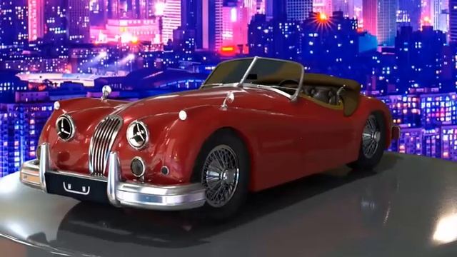 3D_Model_Jaguar xk140_Asset South Extension Delhi смотреть онлайн