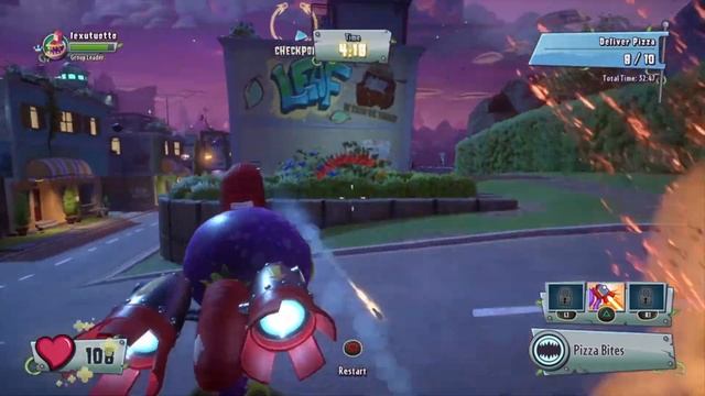 Shoot n'Scoot - "Chomper Pizza Delivery" - Plants vs Zombies Garden Warfare 2 смотреть онлайн