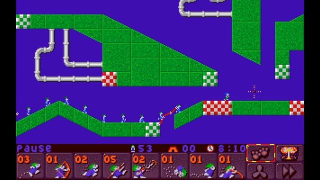 Lemmings 2: The Tribes - 16: Arch Deluxe смотреть онлайн