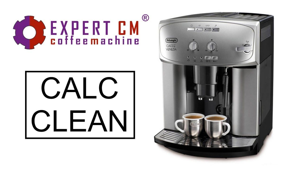 Чистка от накипи кофемашины DeLonghi CAFFE VENEZIA смотреть онлайн