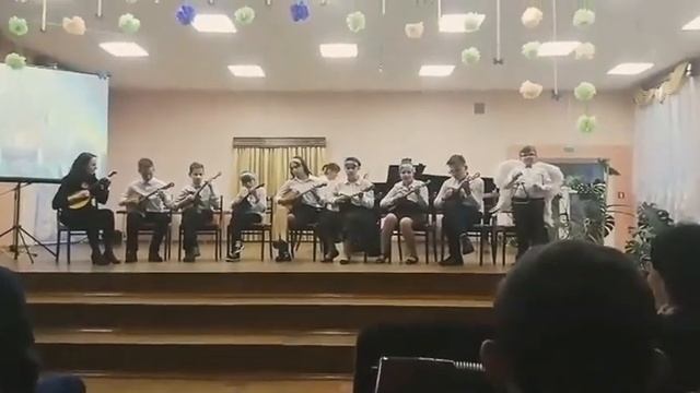 Ансамбль домристов Лянок Франческо де Милано Канцона, Перелож Н Марецеого Полька весялуха смотреть онлайн