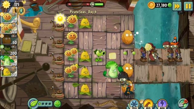 РАСТЕНИЯ против ЗОМБИ 2 или PLANTS vs ZOMBIES 2. Серия 6: Кукуруза атакует смотреть онлайн