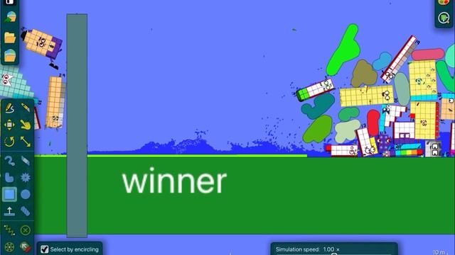 Numberblocks Obstacle Course Part4