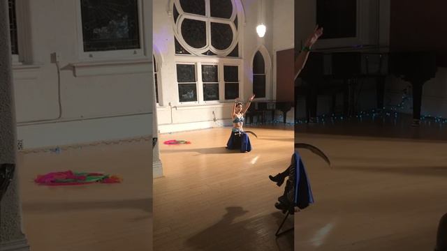 Oreya dance Sword dance belly dance on 01/20/2018 @Covington Kentucky смотреть онлайн