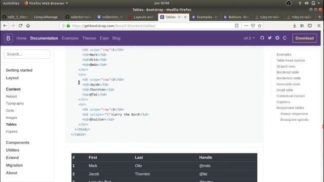 #4 Mejorando la interfaz gráfica con Bootstrap - Ruby on Rails смотреть онлайн