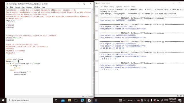 PYTHON: Iterator and Its Type смотреть онлайн