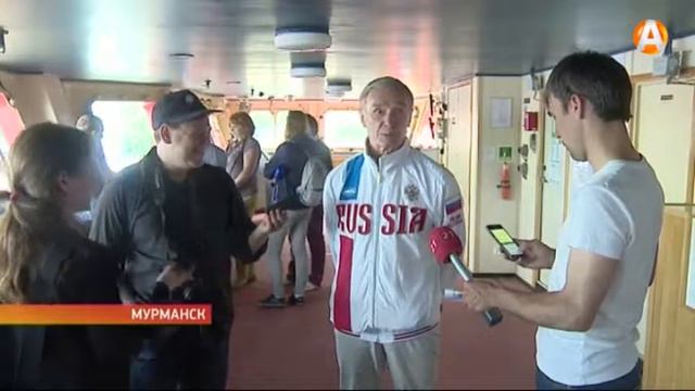 100-летию Мурманска подарят рекорд, установленный на Северном полюсе смотреть онлайн