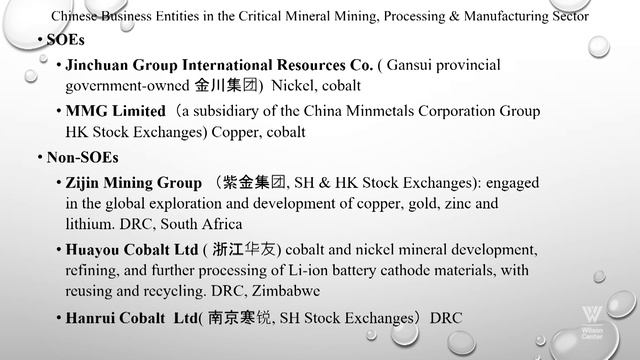 China’s Critical Mineral Investments in Africa смотреть онлайн