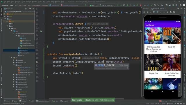 Curso ANDROID desde cero - Implementación de Parcelable #31 смотреть онлайн