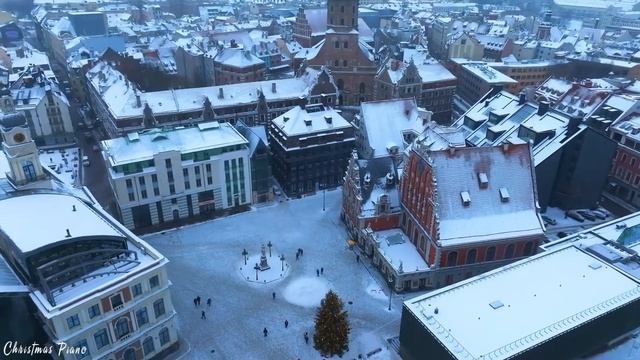 Relaxing Christmas Carol Music ? Quiet and Comfortable Instrumental Music, Christmas Ambience #50 смотреть онлайн