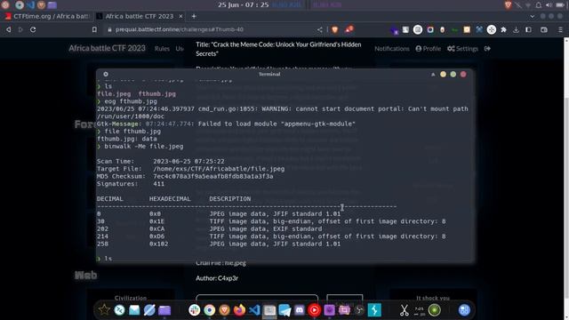 CTF Writeup: Unraveling Africa Battle CTF 2023 - Thumbnail Step-by-Step Guide смотреть онлайн