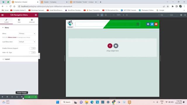 Easy tutorial of Responsive Menu for WordPress website, Header Footer смотреть онлайн