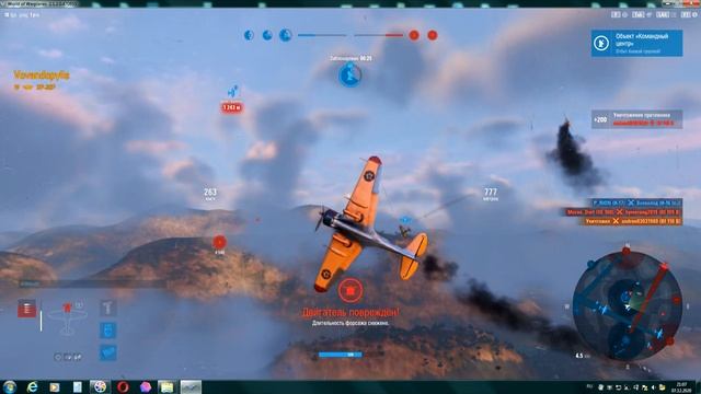 World of Warplanes, Curtiss XP 36F Hawk - живучий самолет с хорошими пушками смотреть онлайн