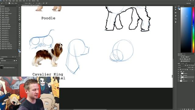 How to Draw a Cartoon Dog - All breeds, and on different angles! смотреть онлайн