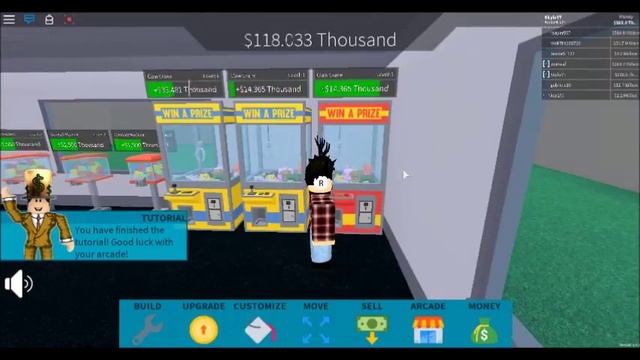 Beginner Tutorial Of Arcade Tycoon [MUST WATCH] смотреть онлайн