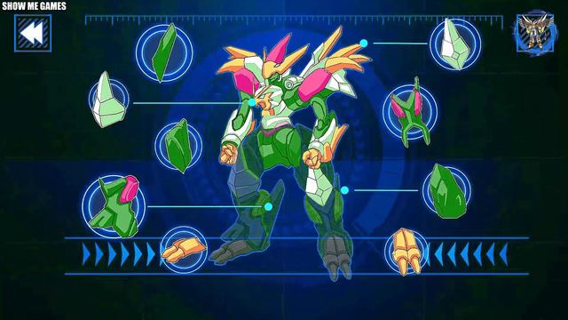 Dino Robot Baby Hawk Transformer Corps - Full Game Play смотреть онлайн