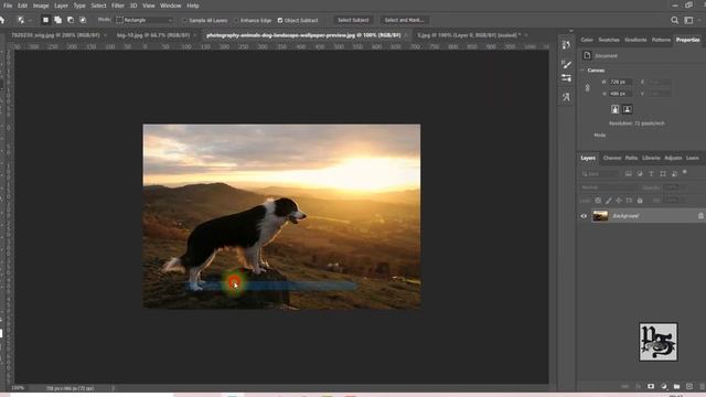 Re-scale Background without disturbing the Subject-Tamil-Content-Aware Scale -Photoshop Tamil-தமிழ் смотреть онлайн