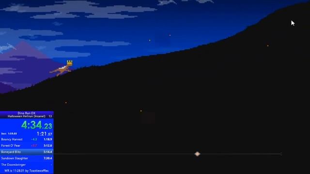 Dino Run DX Speedrun: Halloween Hellrun, Insane! 9:04.16 [WR] смотреть онлайн