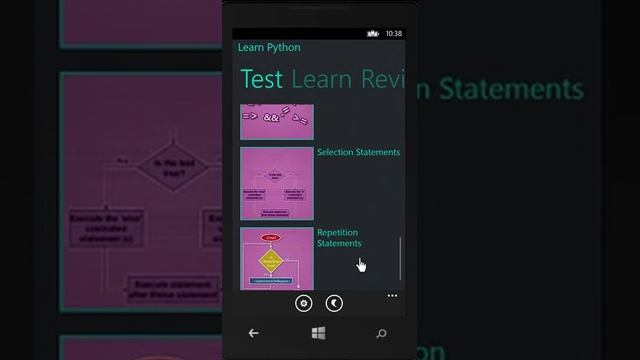 Demo of Learn Python on Windows Phone смотреть онлайн