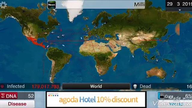 MS. DELANEY IS A DEADLY DISEASE! | Plague Inc. Pt. 2 (READ THE DESCRIPTION) смотреть онлайн