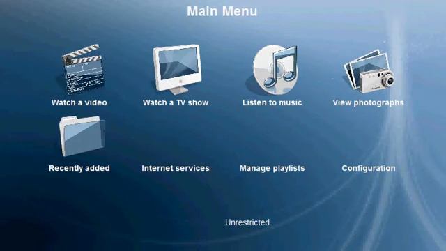 SwissCenter Interface смотреть онлайн