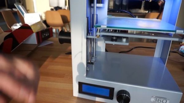 3D принтер mz3D-360. Анбоксинг и первый взгляд.